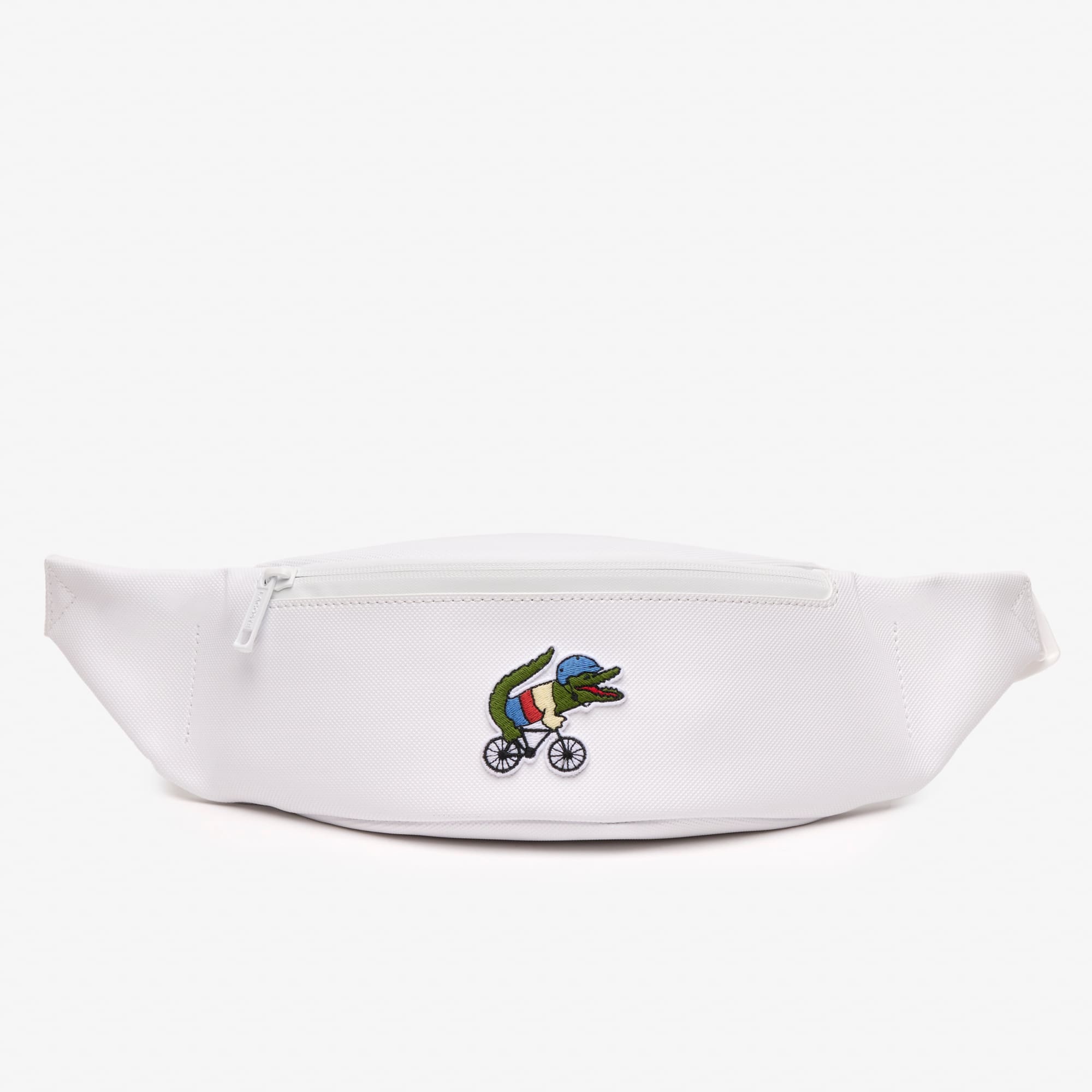Sac banane unisexe Lacoste x Netflix avec imprimé crocodile Sacs banane - Blanc - Lacoste - Unisex