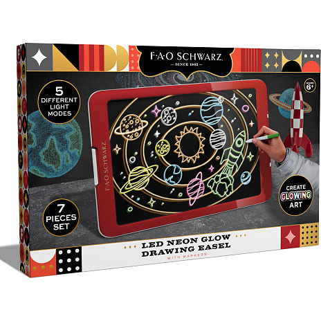 FAO Schwarz Tegnebræt Neon med lys