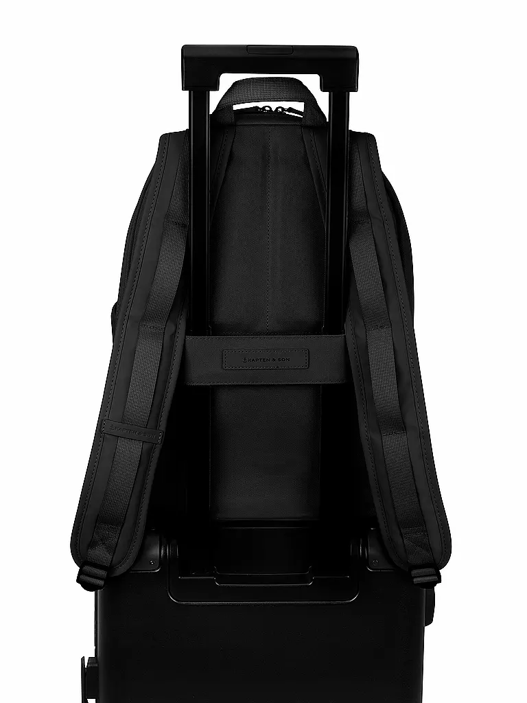 KAPTEN & SON Rucksack Aalborg schwarz