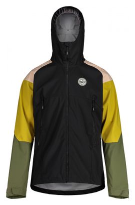 Veste Coupe-Vent Maloja IschiM. Noir/Jaune