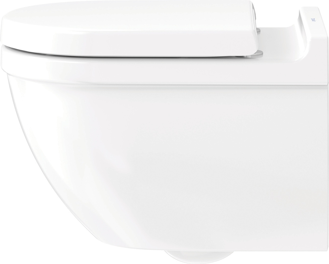 Duravit Starck 3 randloos toilet met softclose zitting en verborgen bevestiging wit glans