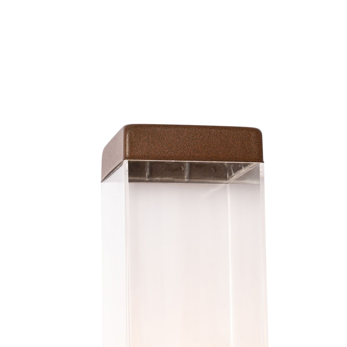 Moderne buiten wandlamp roestbruin - Malios
