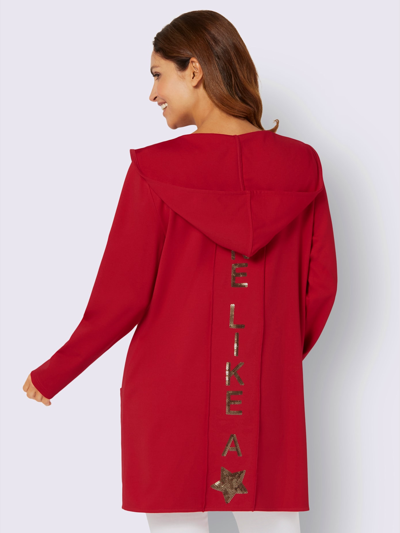 Veste légère longue longueur amovible