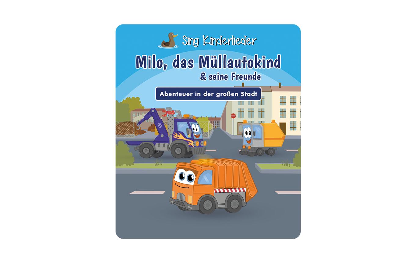 Hörbuch Sing Kinderlieder Milo, das Müllauto-KindHörspiel mit Musik