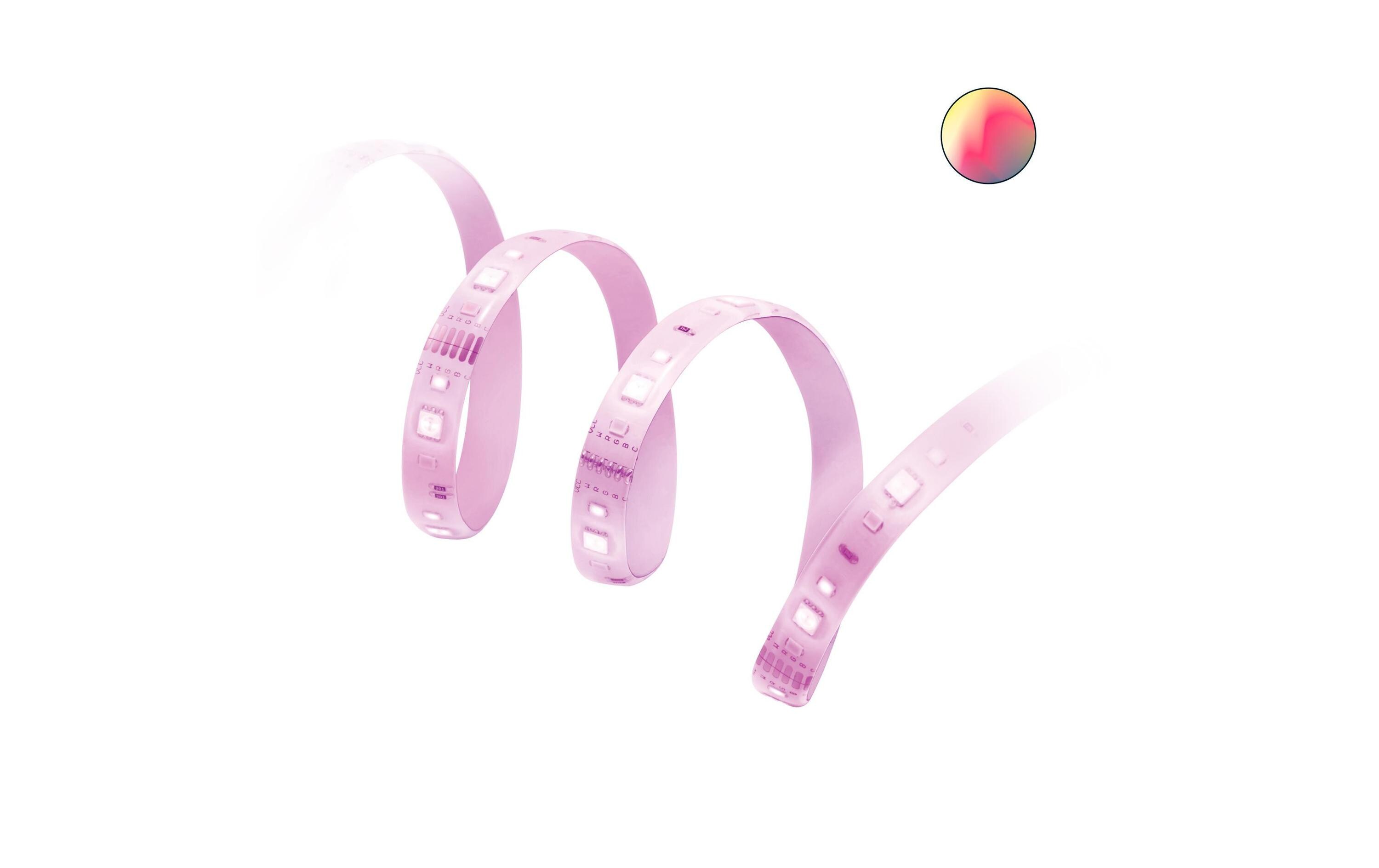LED Stripe 11W 1m Tunable White & Color ErweiterungSmartes Leuchtmittel, steuerbar über Bluetooth, Matter, WLAN