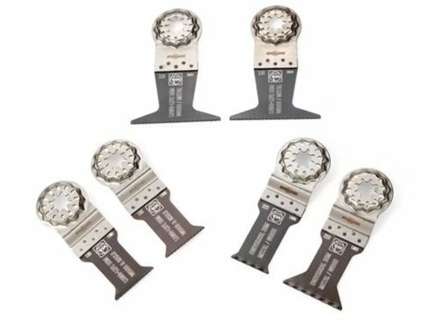 Fein 35222967010 6-delige invalzaagbladen set - Wood & Metal