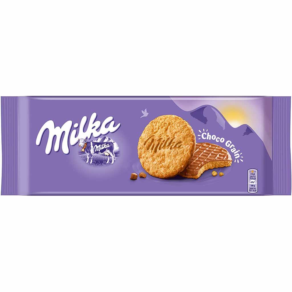 Milka Genuss Tüte 2 mit 7 Artikeln 933g Cookies und choco Cakes MHD:26.2.25