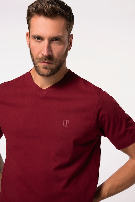 T-Shirts, Basic, 2er-Pack, V-Ausschnitt, Halbarm, bis 8 XL