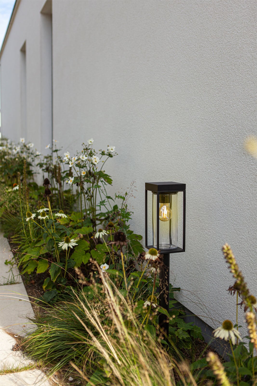 ECO-LIGHT LED Solar Wegeleuchte FLAIR 76 cm schwarz
