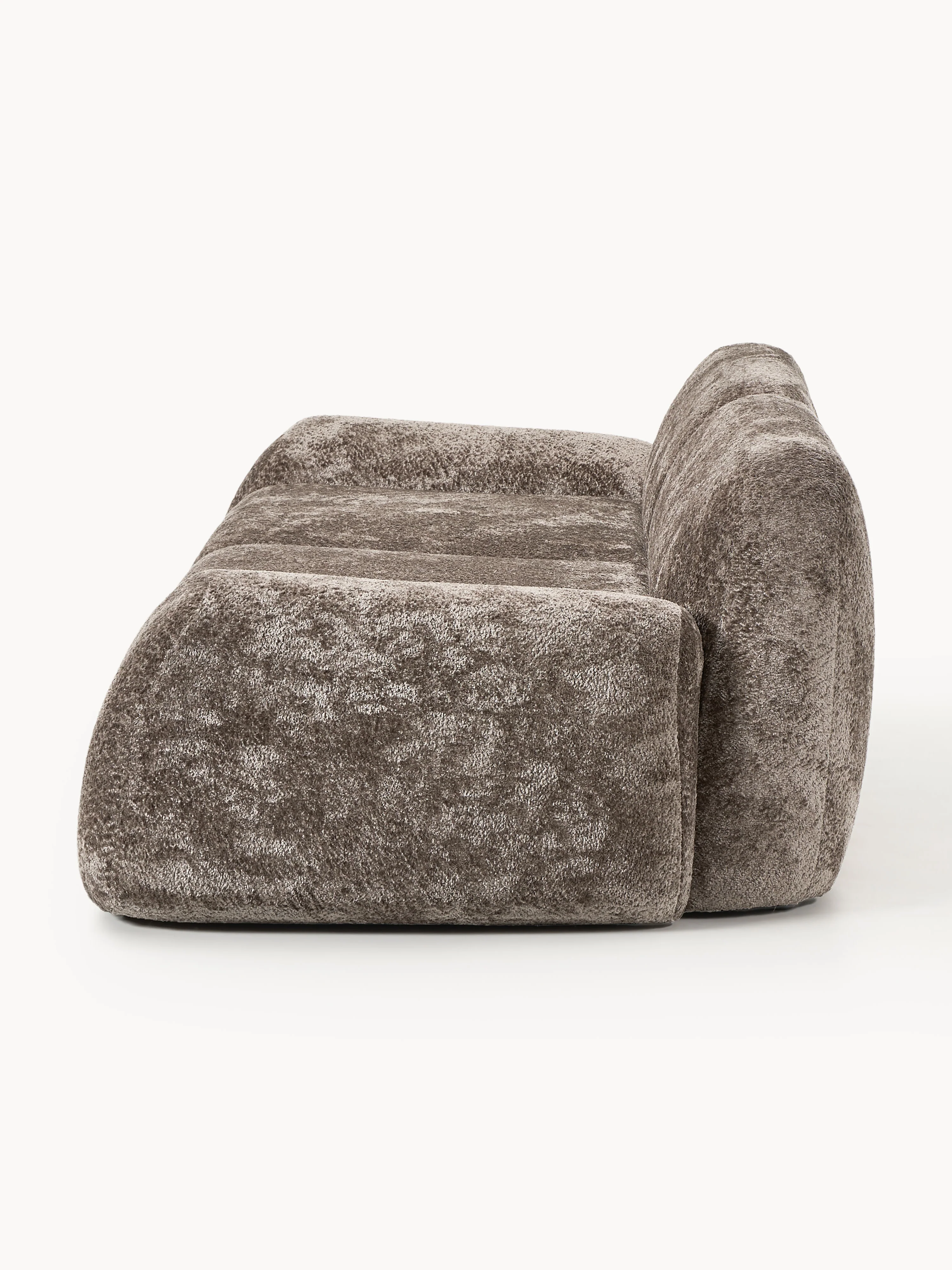 Modulaire bank Wolke (3-zits) van teddy-bouclé