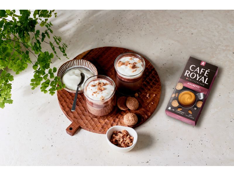 Café Royal Kaffeekapseln für Nespresso Amaretti 100 Stück Kaffeekapseln für Nespresso Maschinen