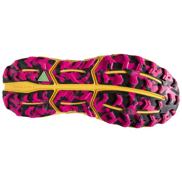 Chaussure trail BROOKS CASCADIA 17 W DIVA PINK/BLACK/LEMON CHROME