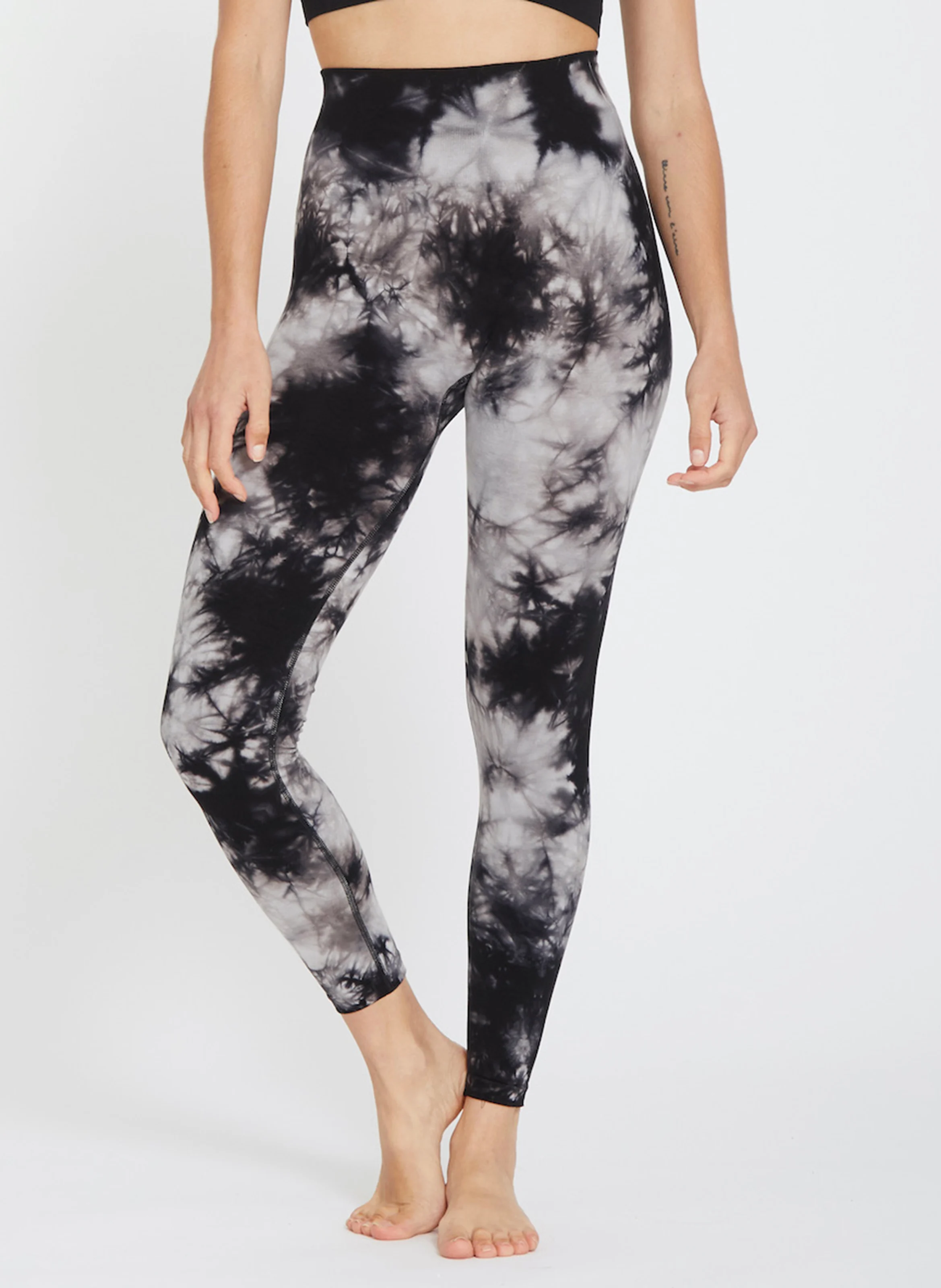 GENJI - Legging imprimé | Noir