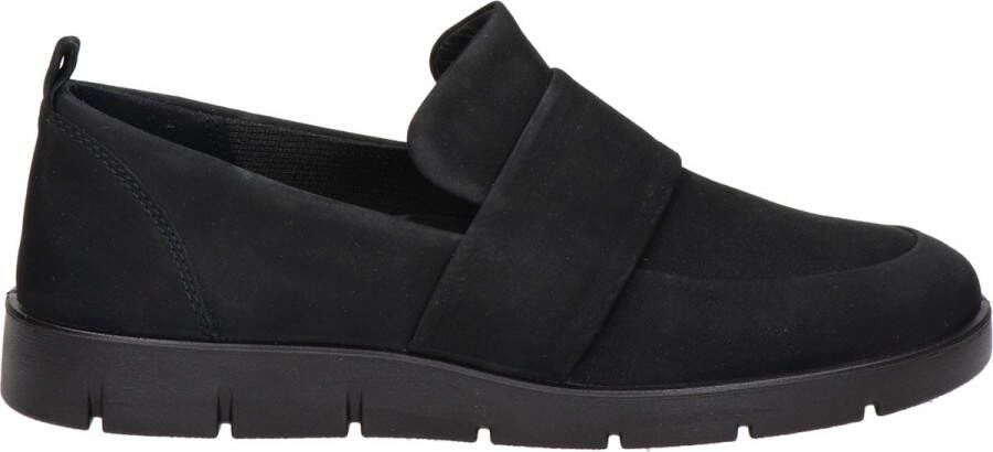ECCO Bella Instappers zwart Textiel Dames