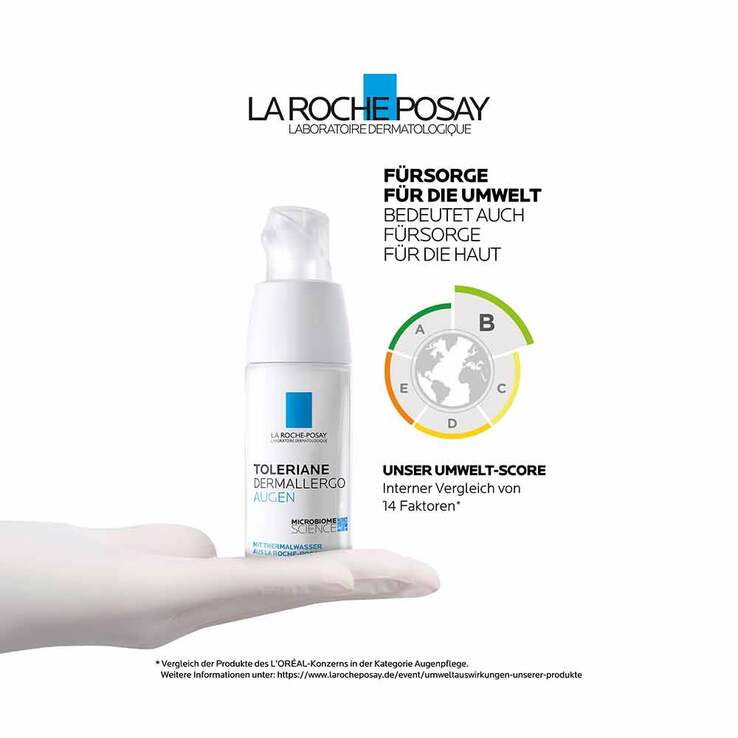 La Roche Posay Toleriane Dermallergo Augen, 20 ml