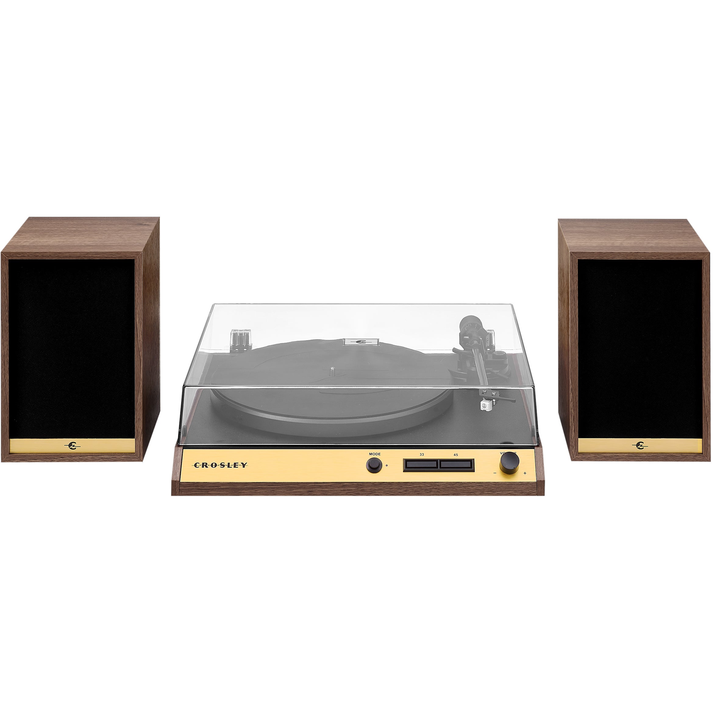 Crosley C72 platenspeler Walnut