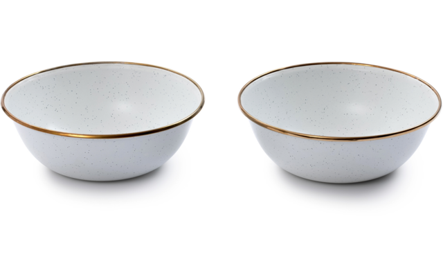 Barebones emailliertes Schüssel Set Enamel 2 teilig