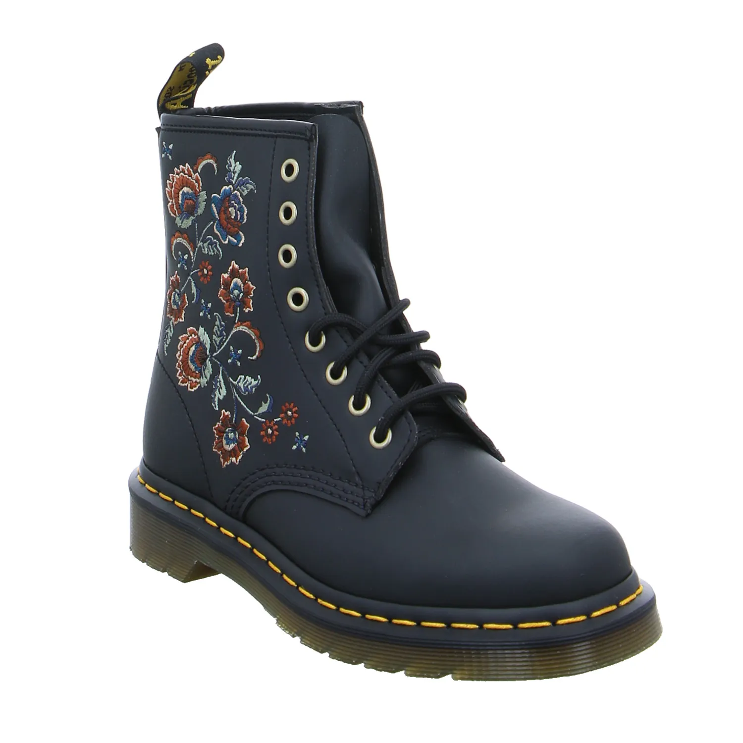 DR. MARTENS Boot Schwarz Lederimitat