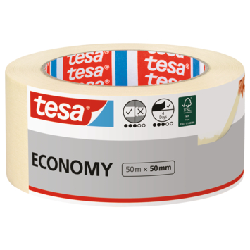 Tesa schilderstape universeel beige 50 m x 30 mm