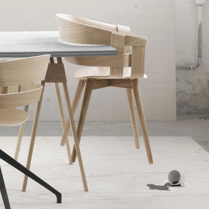 Design House Stockholm - Arco Schreibtisch, weiss