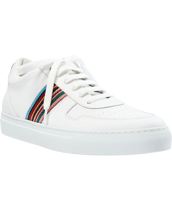 PS Paul Smith MENS SHOE FERMI WHITE MULTI Hvid