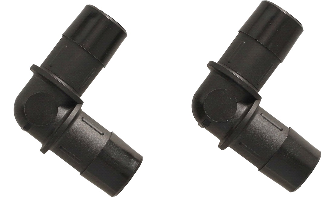 Samlestykke 19mm. vinkel 5 stk
