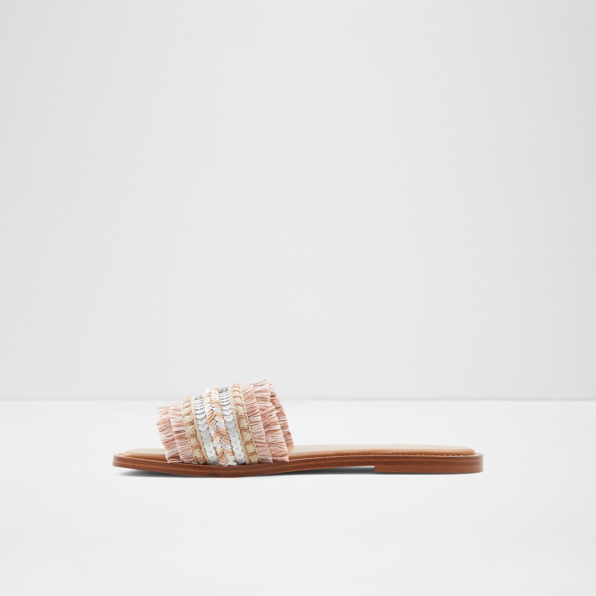 Rockyy Light Pink Women Flat Sandals