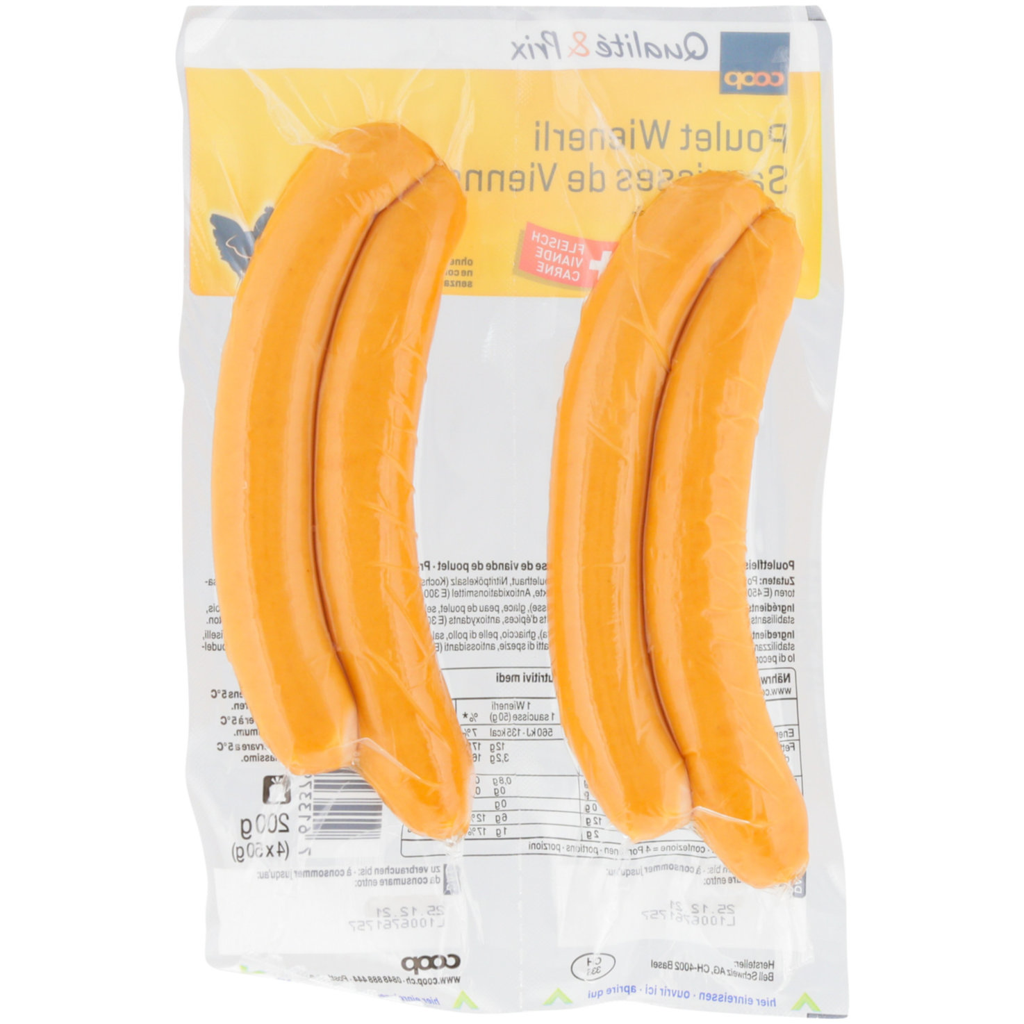 Poulet Wienerli
