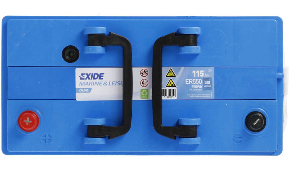 Batteri 12V 115Ah Syrebatteri standard