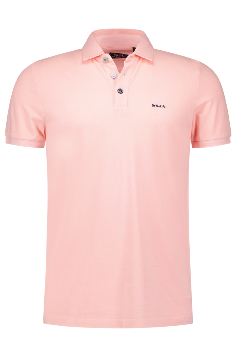 NZA roze heren polo