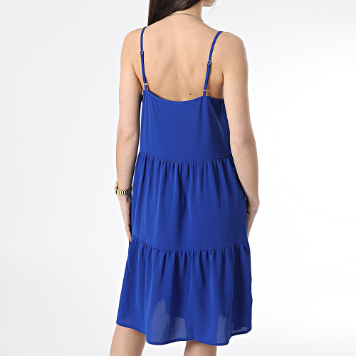 Robe Col V Femme Piper Bleu Roi