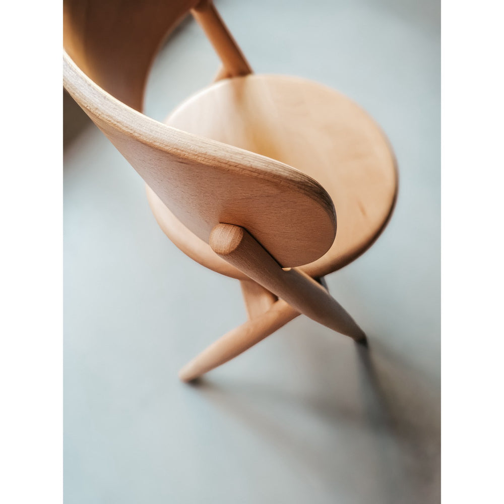 Køb Curve Lab Beech / Bøg Small Stol