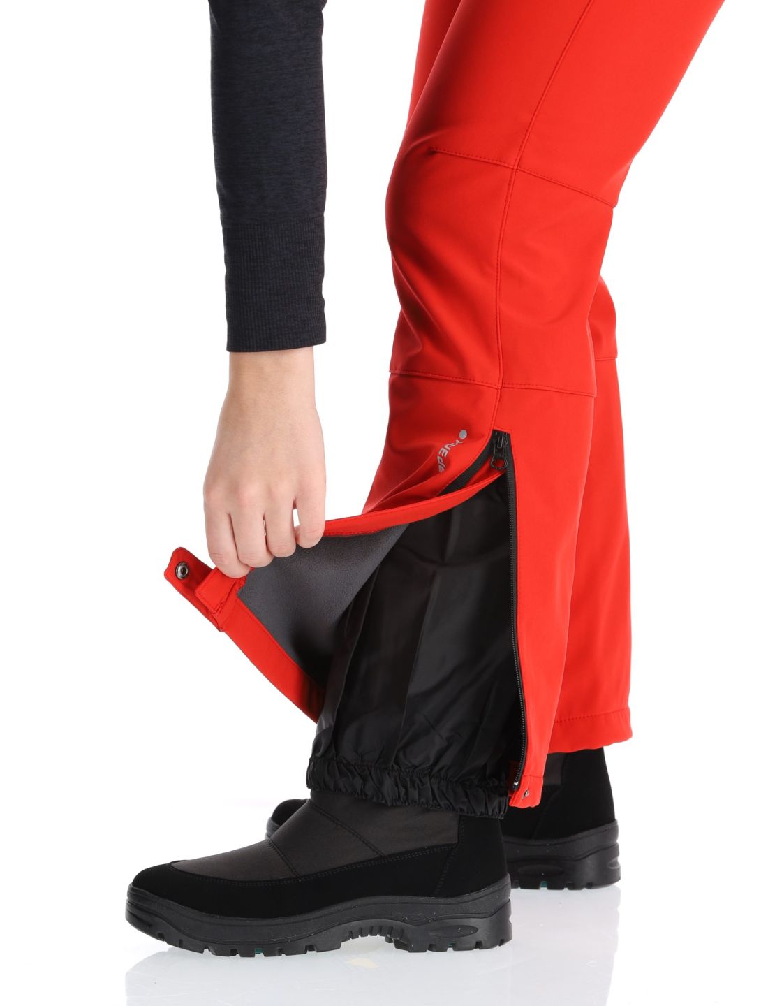 Frechen softshell skibroek dames  kort model