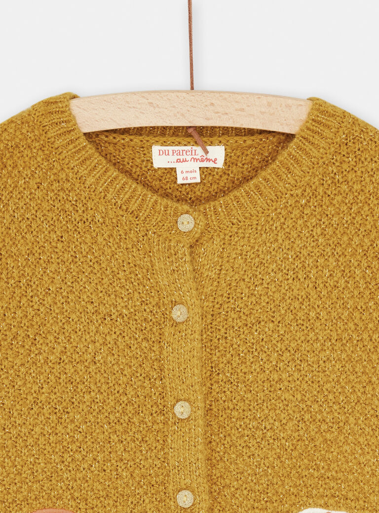 Gilet jaune à manches longues