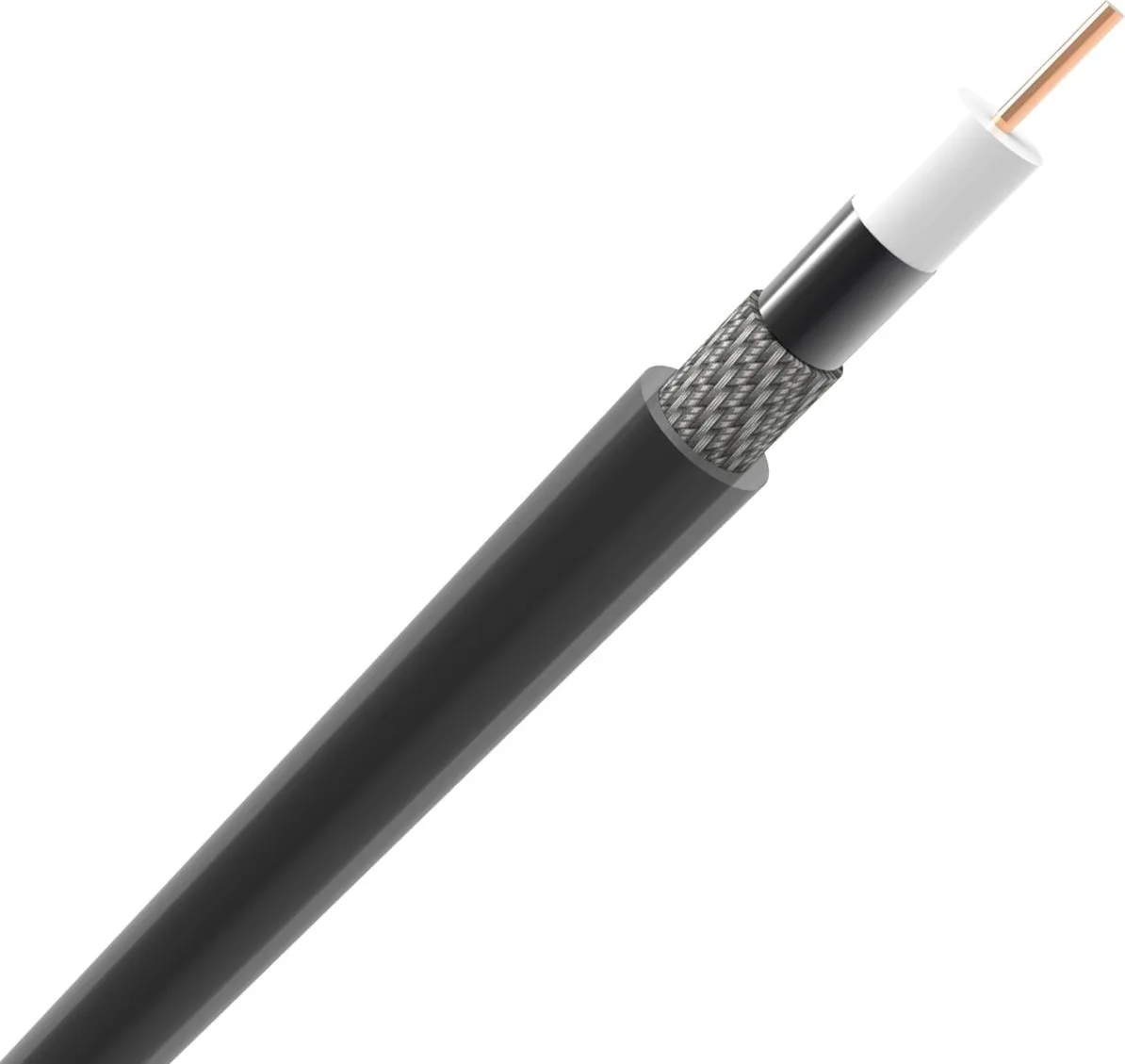 QED Pro QXDAV1-FLX (1 m) Câbles numériques coaxiaux