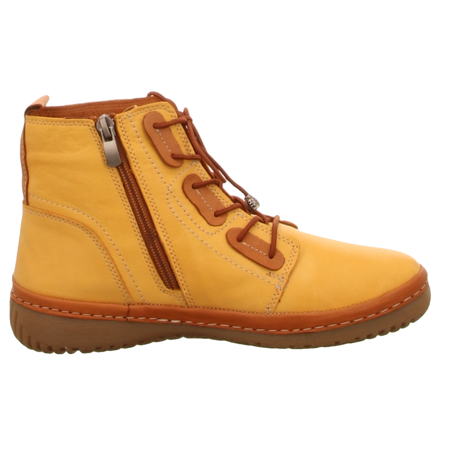 Lauter Lady Knöchelschnürer gelb/orange
