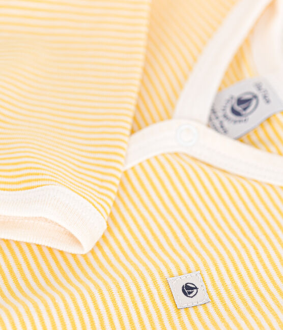 Pyjamas bébé manches longues sans pieds en coton