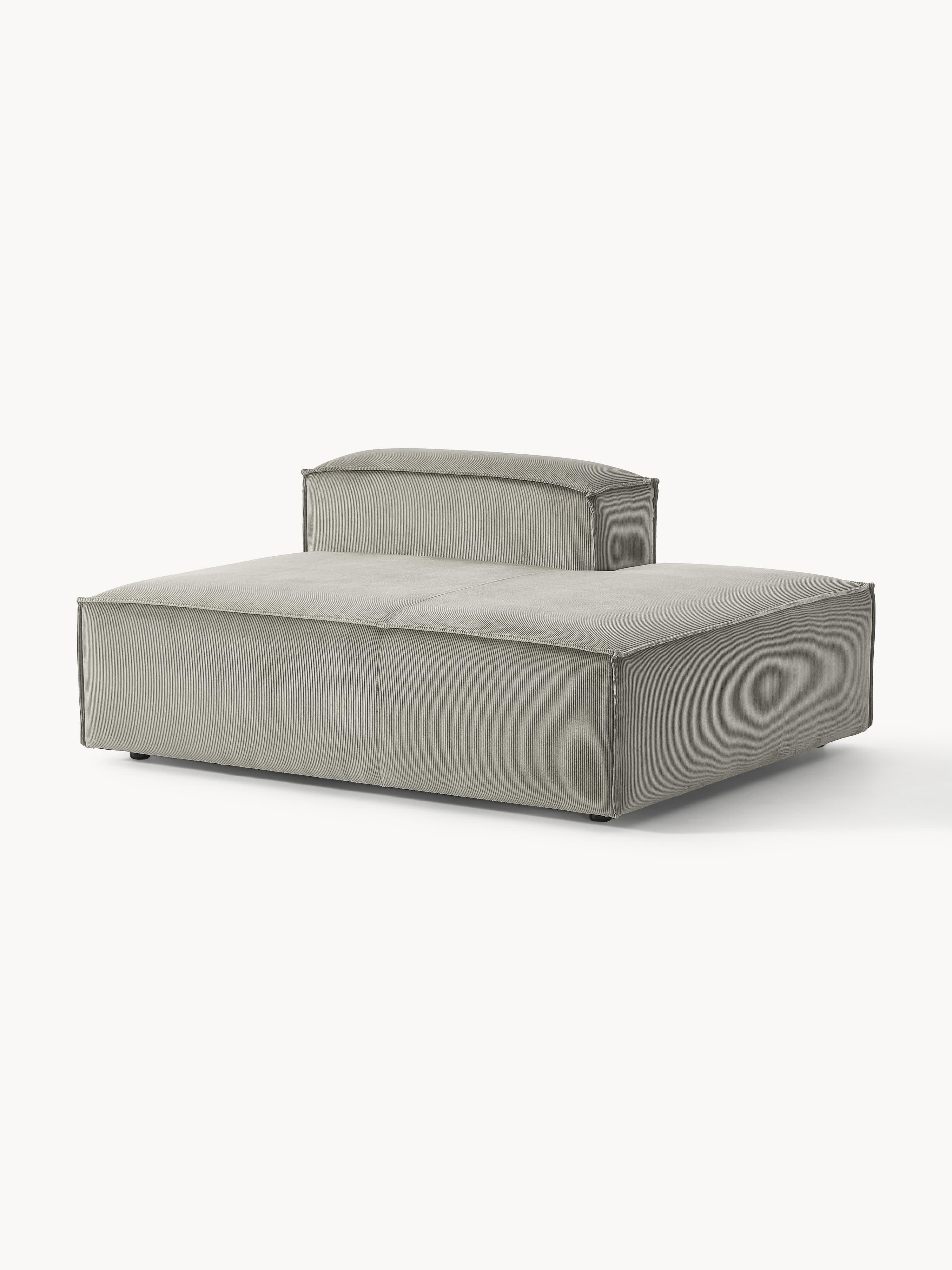 Chaise longue module Lennon van corduroy