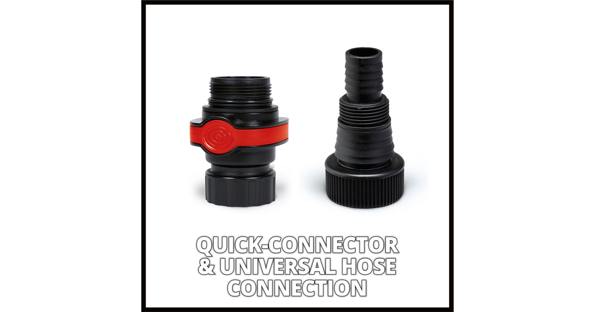 EINHELLFlutset GE-DP 7535 N LL ECO Vuilwaterpomp dompel- en drukpompen  (Rood/zwart)