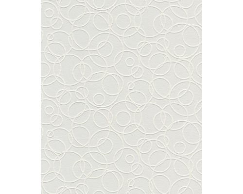 Vliesbehang 1045-19 Meistervlies ProProtect cirkels wit