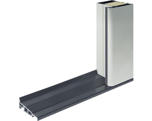 EcoStar ISOPRO Secur IPS 810S voordeur, 1100 x 2100 mm, linksdraaiend, RAL 9016 verkeerswit, inclusief beslagset, RVS-kruk, veiligheidsprofielcilinder met 5 sleutels