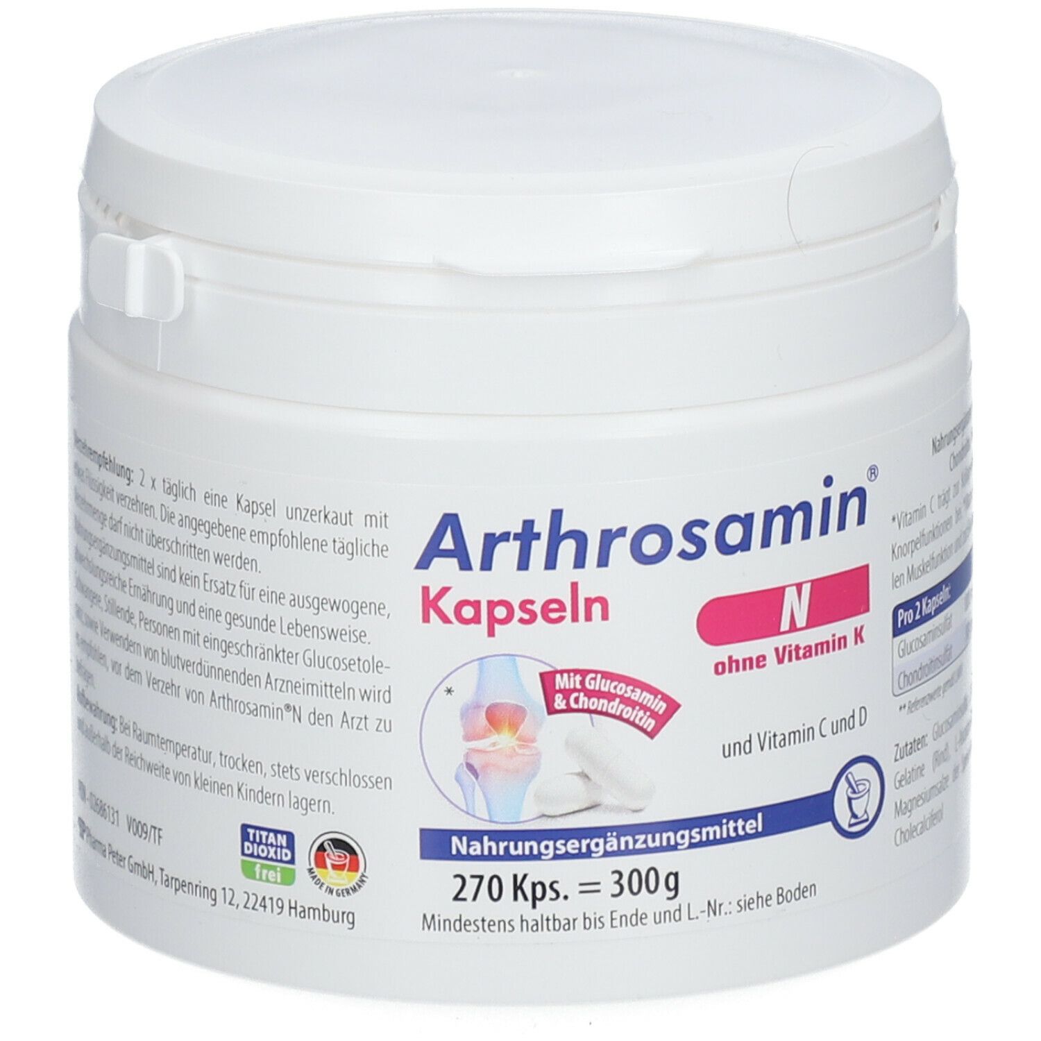 Arthrosamin® Gelenkkapseln N – ohne Vitamin K