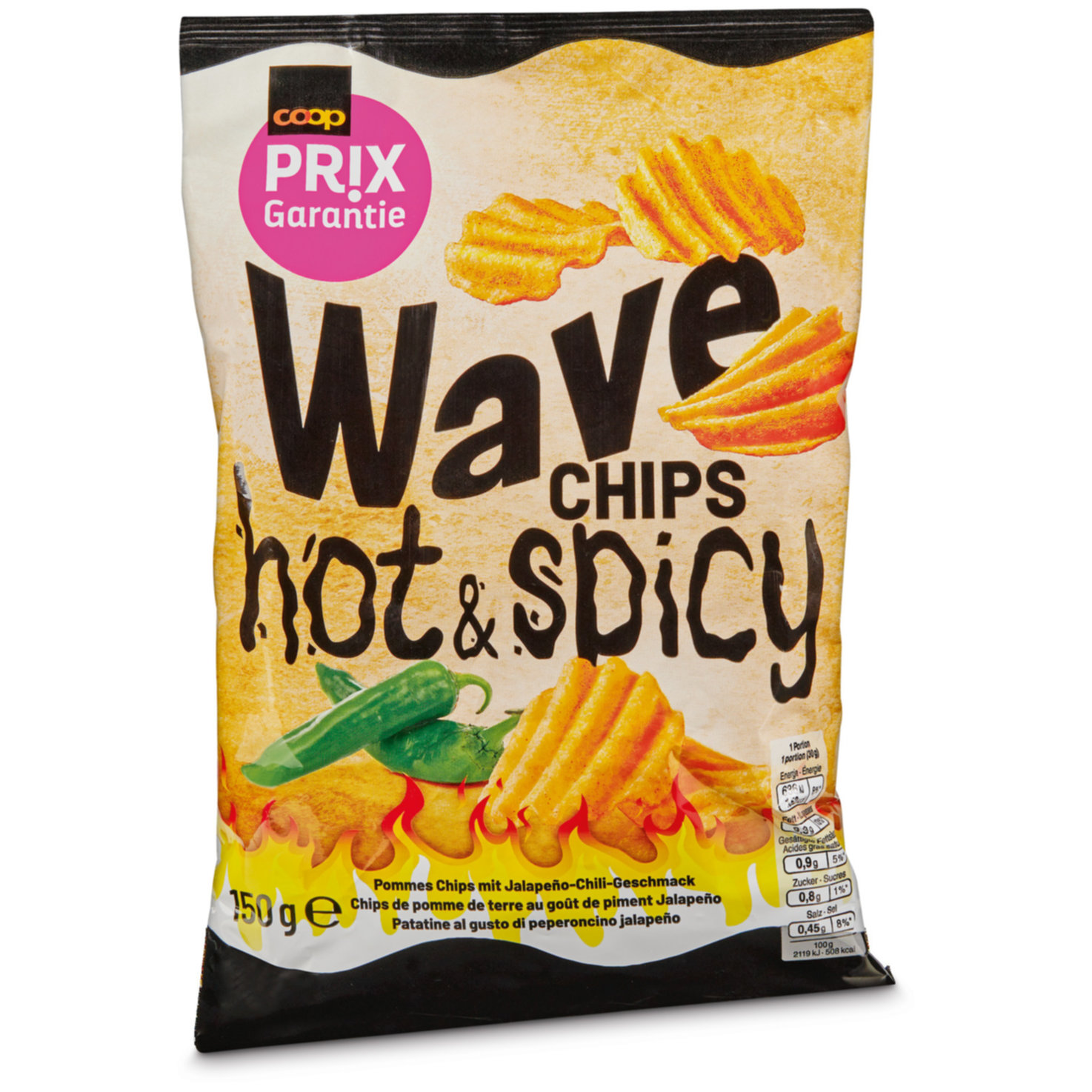 Prix Garantie Wave Chips hot & spicy