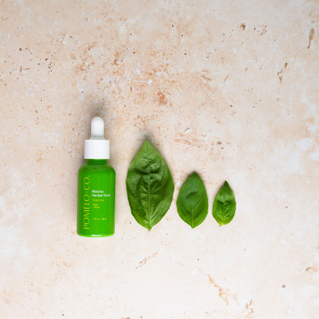 Pomelo+Co Matcha Herbal Tonic - huile cuir chevelu