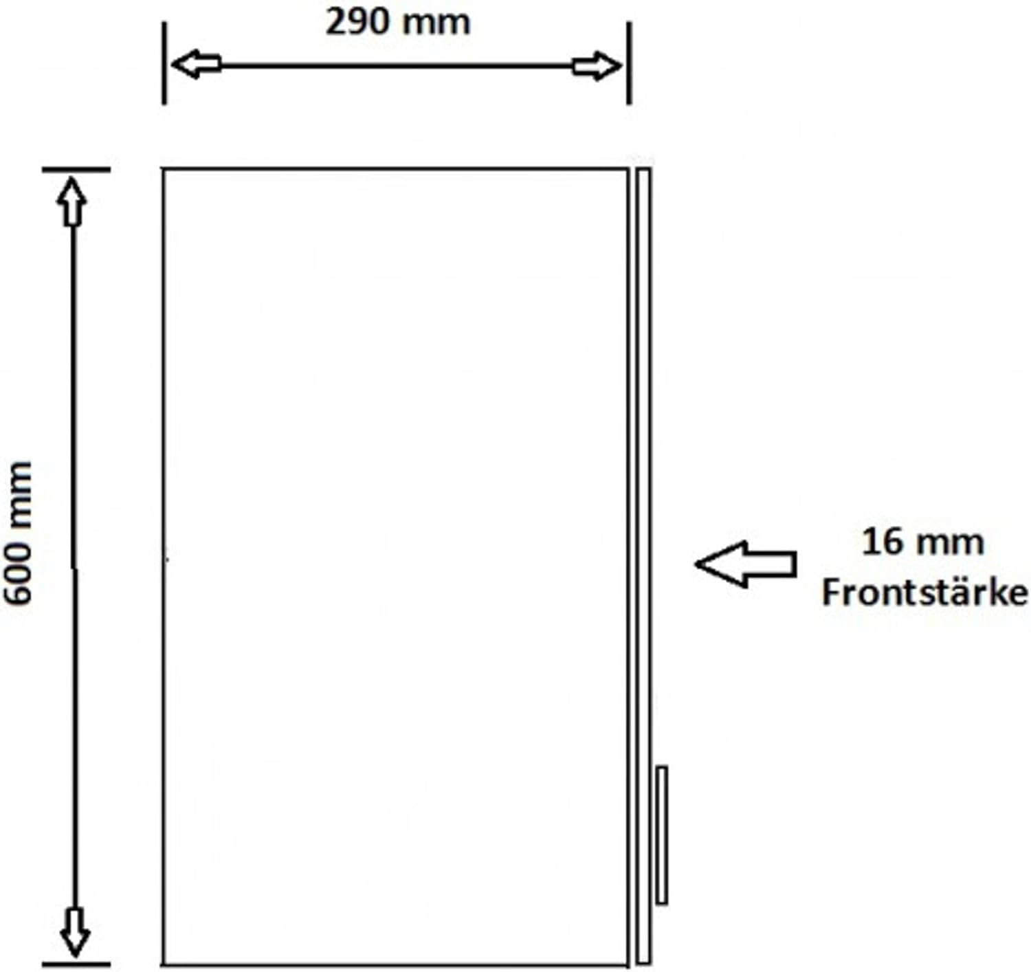Küche Omega XL 300 cm Küchenzeile Küchenblock Einbauküche Schwarz + Weiß matt