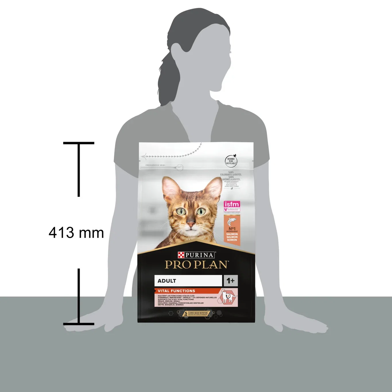Pro Plan PRO PLAN® Sterilised Adult Vital Functions Salmon 3kg 3 kg