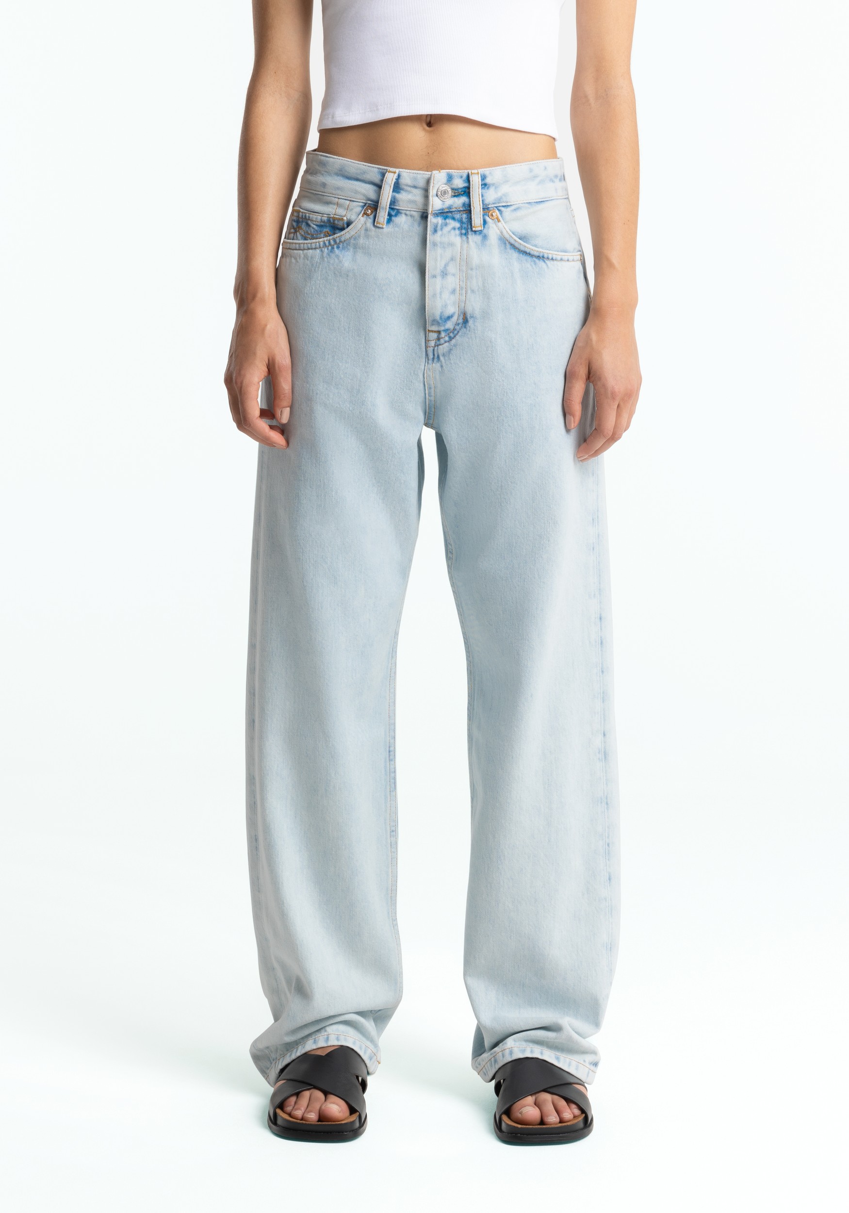 Kings Of Indigo Jeans Noah Chase Super Light Marble