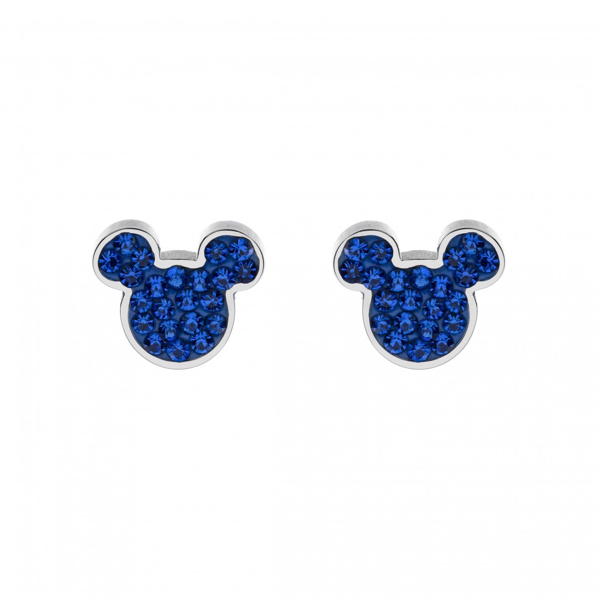 Boucles d'oreilles Disney ornées de Cristaux scintillants - Mickey