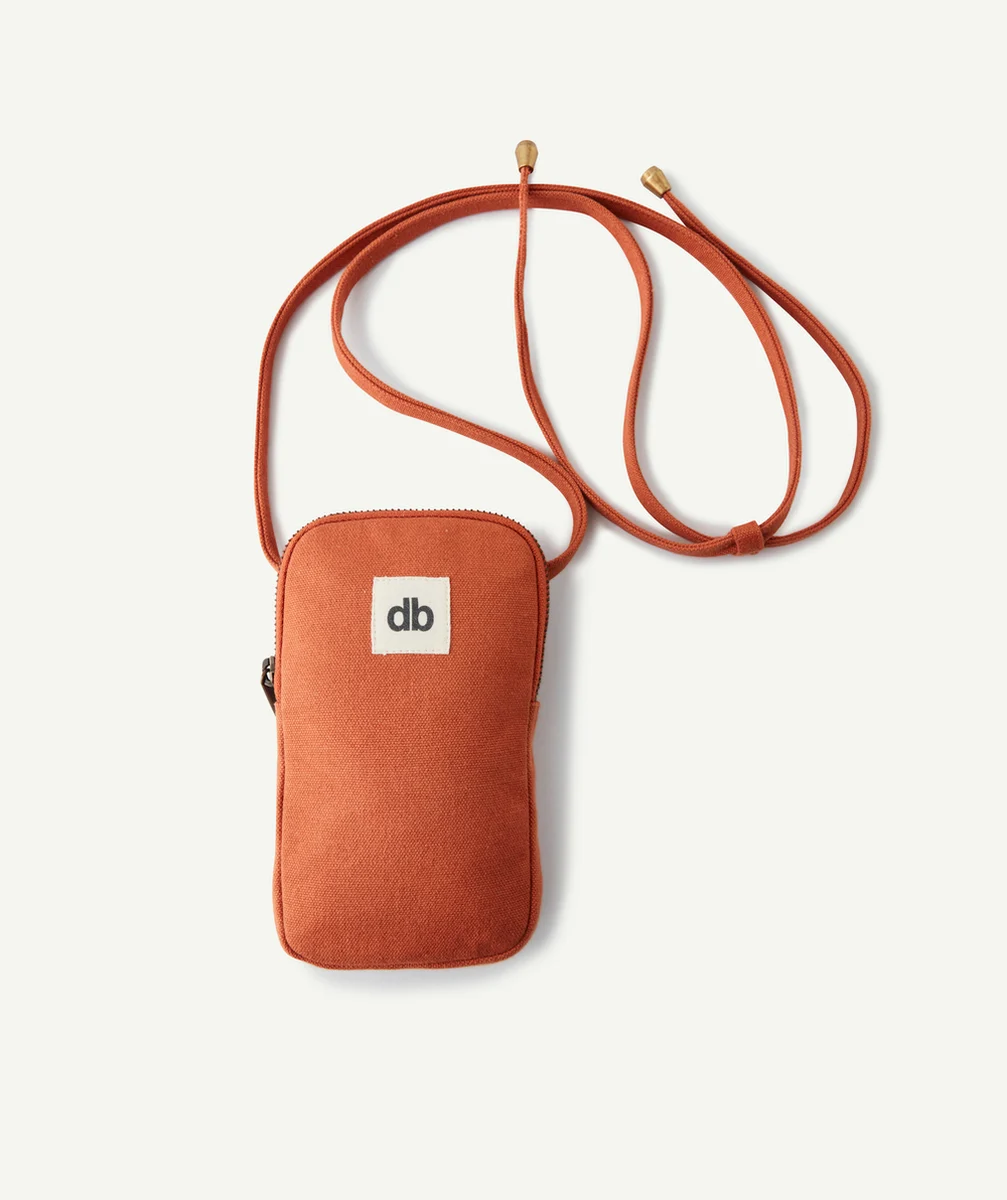 HINDBAGPOCHETTE DE TÉLÉPHONE TERRACOTA