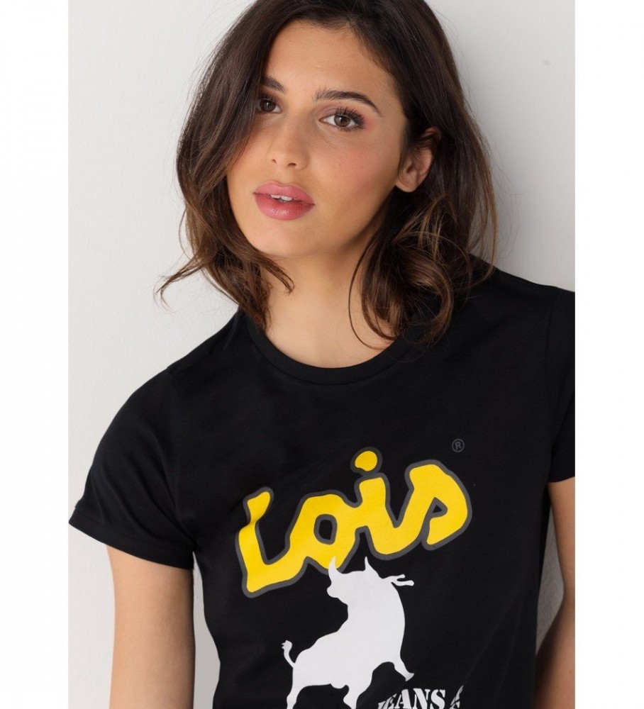 Camiseta Lois 133101 preta